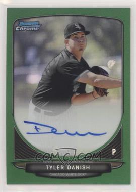 2013 Bowman Draft Picks & Prospects - Chrome Prospect Autographs - Green Refractor #BCA-TDA - Tyler Danish /75