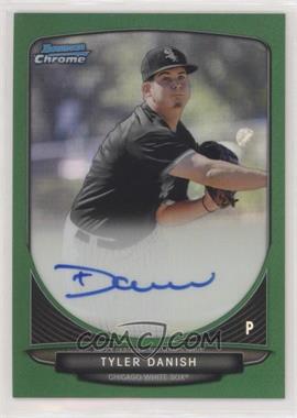 2013 Bowman Draft Picks & Prospects - Chrome Prospect Autographs - Green Refractor #BCA-TDA - Tyler Danish /75