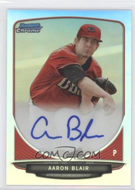 2013 Bowman Draft Picks & Prospects - Chrome Prospect Autographs - Refractor #BCA-AB - Aaron Blair