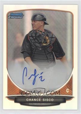 2013 Bowman Draft Picks & Prospects - Chrome Prospect Autographs - Refractor #BCA-CS - Chance Sisco