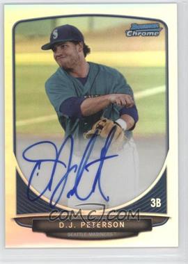 2013 Bowman Draft Picks & Prospects - Chrome Prospect Autographs - Refractor #BCA-DP - D.J. Peterson