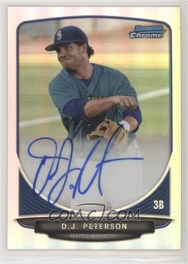 2013 Bowman Draft Picks & Prospects - Chrome Prospect Autographs - Refractor #BCA-DP - D.J. Peterson [Noted]