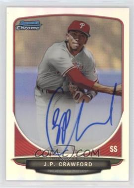 2013 Bowman Draft Picks & Prospects - Chrome Prospect Autographs - Refractor #BCA-JC - J.P. Crawford