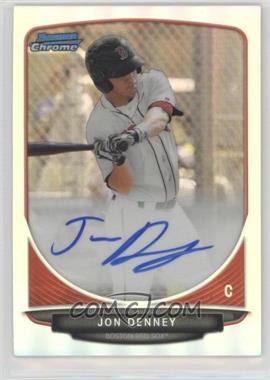 2013 Bowman Draft Picks & Prospects - Chrome Prospect Autographs - Refractor #BCA-JD - Jon Denney