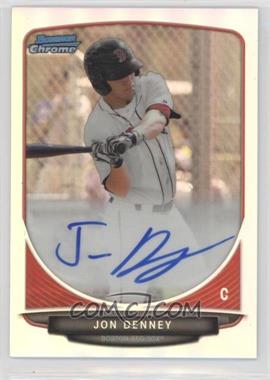 2013 Bowman Draft Picks & Prospects - Chrome Prospect Autographs - Refractor #BCA-JD - Jon Denney