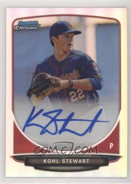 2013 Bowman Draft Picks & Prospects - Chrome Prospect Autographs - Refractor #BCA-KS - Kohl Stewart [EX to NM]