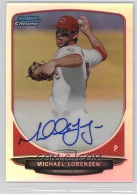 2013 Bowman Draft Picks & Prospects - Chrome Prospect Autographs - Refractor #BCA-ML - Michael Lorenzen