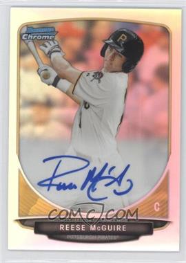 2013 Bowman Draft Picks & Prospects - Chrome Prospect Autographs - Refractor #BCA-RM - Reese McGuire