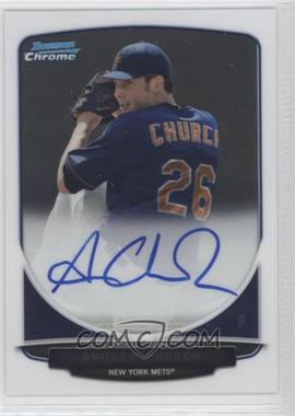 2013 Bowman Draft Picks & Prospects - Chrome Prospect Autographs #BCA-AC - Andrew Church