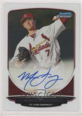 2013 Bowman Draft Picks & Prospects - Chrome Prospect Autographs #BCA-MG - Marco Gonzales