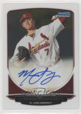 2013 Bowman Draft Picks & Prospects - Chrome Prospect Autographs #BCA-MG - Marco Gonzales