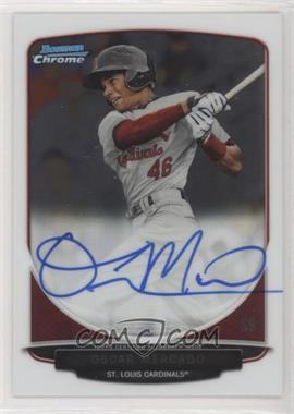 2013 Bowman Draft Picks & Prospects - Chrome Prospect Autographs #BCA-OM - Oscar Mercado