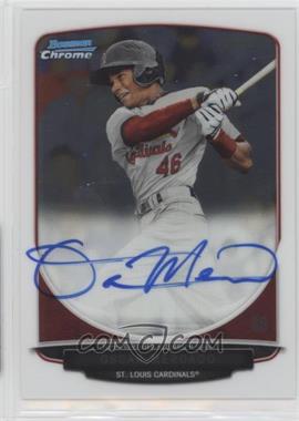 2013 Bowman Draft Picks & Prospects - Chrome Prospect Autographs #BCA-OM - Oscar Mercado