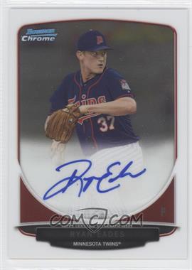 2013 Bowman Draft Picks & Prospects - Chrome Prospect Autographs #BCA-RE - Ryan Eades