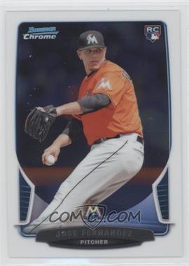 2013 Bowman Draft Picks & Prospects - Chrome #10 - Jose Fernandez