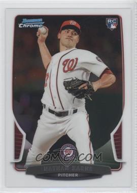 2013 Bowman Draft Picks & Prospects - Chrome #3 - Nate Karns