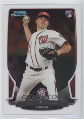 2013 Bowman Draft Picks & Prospects - Chrome #3 - Nate Karns