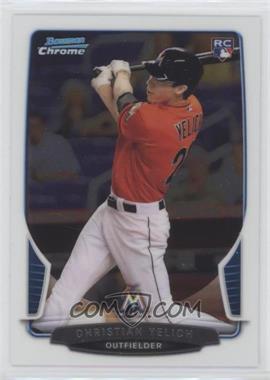 2013 Bowman Draft Picks & Prospects - Chrome #40 - Christian Yelich