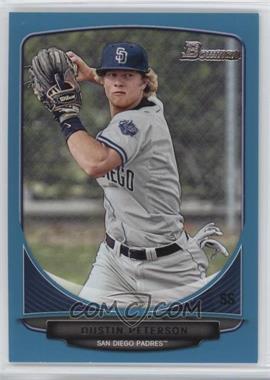 2013 Bowman Draft Picks & Prospects - Draft Picks - Blue #BDPP10 - Dustin Peterson /500