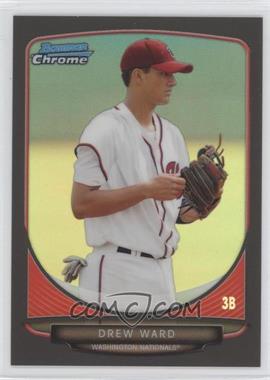 2013 Bowman Draft Picks & Prospects - Draft Picks Chrome - Black Refractor #BDPP41 - Drew Ward /35