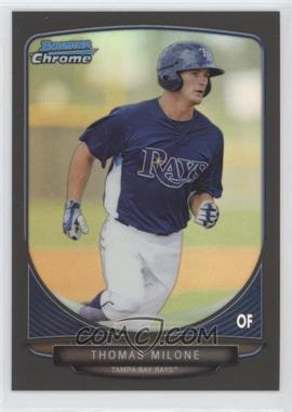 2013 Bowman Draft Picks & Prospects - Draft Picks Chrome - Black Refractor #BDPP42 - Thomas Milone /35