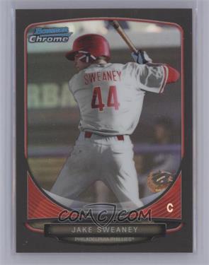 2013 Bowman Draft Picks & Prospects - Draft Picks Chrome - Black Refractor #BDPP46 - Jake Sweaney /35 [COMC RCR Mint or Better]