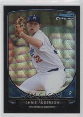 2013 Bowman Draft Picks & Prospects - Draft Picks Chrome - Black Wave Refractor #BDPP14 - Chris Anderson