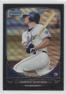 2013 Bowman Draft Picks & Prospects - Draft Picks Chrome - Black Wave Refractor #BDPP16 - Hunter Renfroe