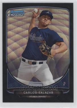 2013 Bowman Draft Picks & Prospects - Draft Picks Chrome - Black Wave Refractor #BDPP48 - Carlos Salazar