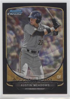 2013 Bowman Draft Picks & Prospects - Draft Picks Chrome - Black Wave Refractor #BDPP5 - Austin Meadows