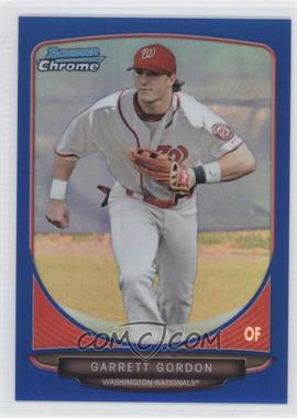 2013 Bowman Draft Picks & Prospects - Draft Picks Chrome - Blue Refractor #BDPP108 - Garrett Gordon /99