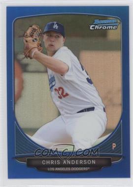 2013 Bowman Draft Picks & Prospects - Draft Picks Chrome - Blue Refractor #BDPP14 - Chris Anderson /99