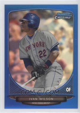 2013 Bowman Draft Picks & Prospects - Draft Picks Chrome - Blue Refractor #BDPP40 - Ivan Wilson /99