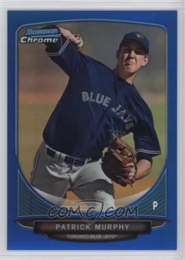 2013 Bowman Draft Picks & Prospects - Draft Picks Chrome - Blue Refractor #BDPP47 - Patrick Murphy /99