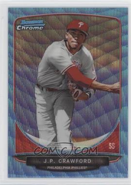 2013 Bowman Draft Picks & Prospects - Draft Picks Chrome - Blue Wave Refractor #BDPP32 - J.P. Crawford