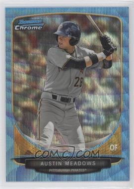 2013 Bowman Draft Picks & Prospects - Draft Picks Chrome - Blue Wave Refractor #BDPP5 - Austin Meadows