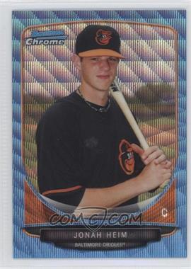 2013 Bowman Draft Picks & Prospects - Draft Picks Chrome - Blue Wave Refractor #BDPP50 - Jonah Heim