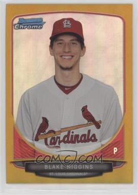 2013 Bowman Draft Picks & Prospects - Draft Picks Chrome - Gold Refractor #BDPP90 - Blake Higgins /50