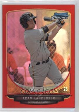 2013 Bowman Draft Picks & Prospects - Draft Picks Chrome - Red Refractor #BDPP103 - Adam Landecker /5