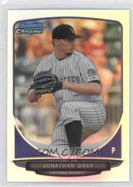 2013 Bowman Draft Picks & Prospects - Draft Picks Chrome - Refractor #BDPP26 - Jonathan Gray