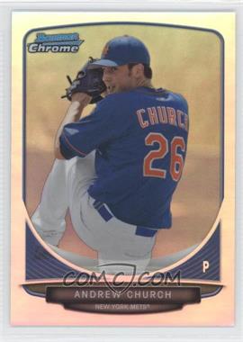 2013 Bowman Draft Picks & Prospects - Draft Picks Chrome - Refractor #BDPP38 - Andrew Church