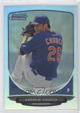 2013 Bowman Draft Picks & Prospects - Draft Picks Chrome - Refractor #BDPP38 - Andrew Church