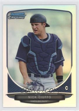 2013 Bowman Draft Picks & Prospects - Draft Picks Chrome - Refractor #BDPP4 - Nick Ciuffo