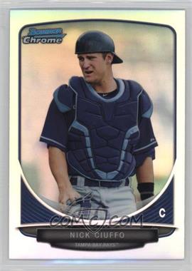 2013 Bowman Draft Picks & Prospects - Draft Picks Chrome - Refractor #BDPP4 - Nick Ciuffo