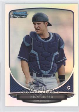 2013 Bowman Draft Picks & Prospects - Draft Picks Chrome - Refractor #BDPP4 - Nick Ciuffo