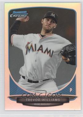 2013 Bowman Draft Picks & Prospects - Draft Picks Chrome - Refractor #BDPP54 - Trevor Williams