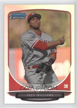 2013 Bowman Draft Picks & Prospects - Draft Picks Chrome - Refractor #BDPP63 - Trey Williams