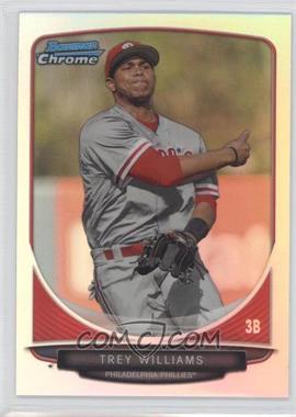 2013 Bowman Draft Picks & Prospects - Draft Picks Chrome - Refractor #BDPP63 - Trey Williams