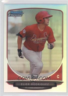 2013 Bowman Draft Picks & Prospects - Draft Picks Chrome - Refractor #BDPP83 - Elier Rodriguez