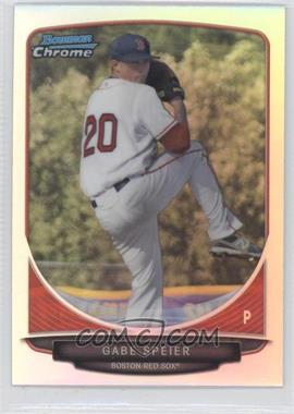 2013 Bowman Draft Picks & Prospects - Draft Picks Chrome - Refractor #BDPP98 - Gabe Speier